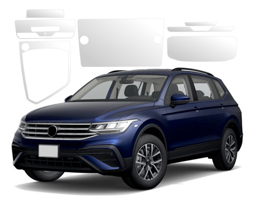 Kit Protector Mica Pantalla Cluster Para Vw Tiguan 2022 2023