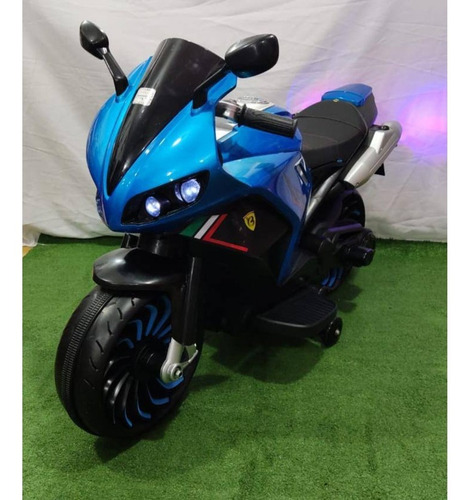 Moto Electrica Para Niños H2r Gigante Bateria 12v