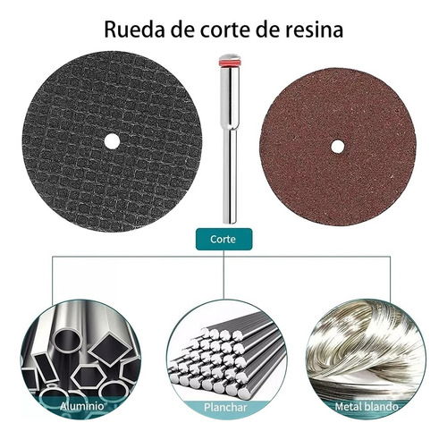 99 Kit Discos Corte Sierra Hss Para Dremel Mototool Taladro