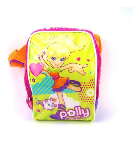 Lancheira Polly Pocket Infantil Térmica Ref 060667 Sestini