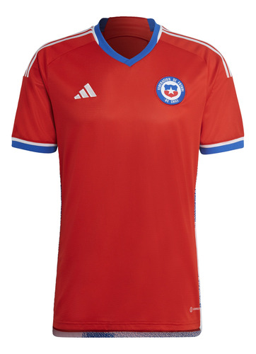 Imagen 1 de 7 de Camiseta Local Selección Chilena 22/23 Ic5177 adidas