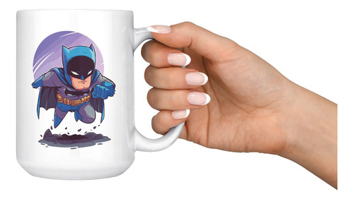 Taza Mug Grande Batman Liga De La Justicia