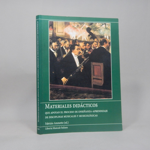 Materiales Didácticos Aprendizaje Musicales Ammetto 2012 (Usado)