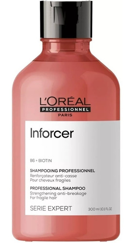 Shampoo Fortalecedor Para Cabello Frágil Loreal Inforcer