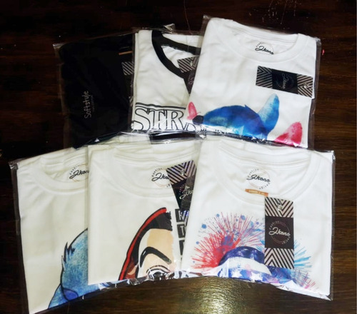 Playera Corta Crop Top Mujer Lobo Acuarela / Moda Casual