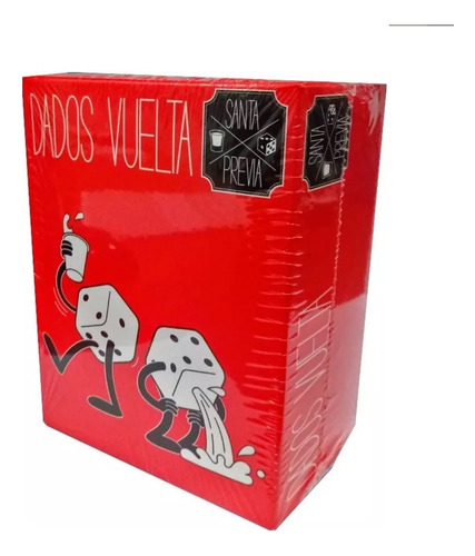 Juego De Mesa Dados Vuelta Cartas Santa Previa Cod 9599