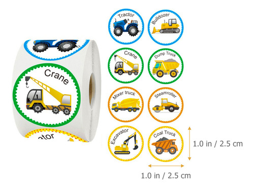 Pegatinas De Juguete De Dibujos Animados Para Coches Para Ni