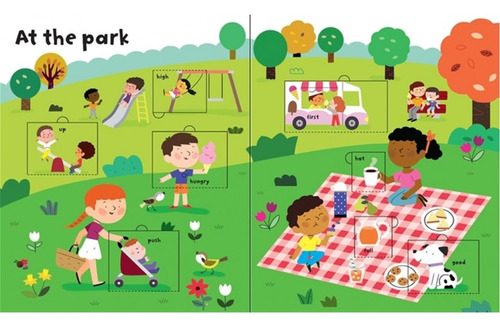 Libro Interactivo De Solapas Para Aprender Opuestos Niños