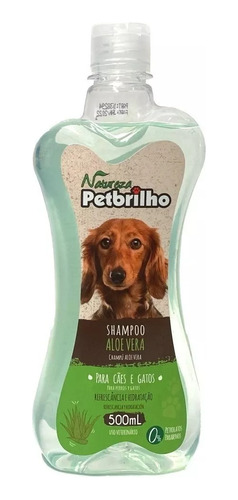 Shampoo De Aloe Vera Para Perros O Gatos 500ml Baño Mascota