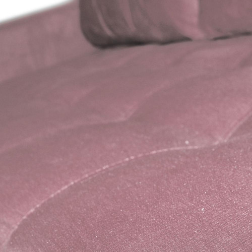 Sofá Cama Casal Drika Veludo Turkey Rosê Matrix