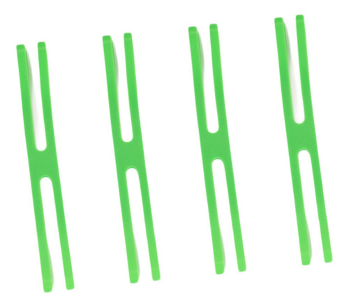 Bandas De Goma De Silicona En Forma De H, Bandas Verde