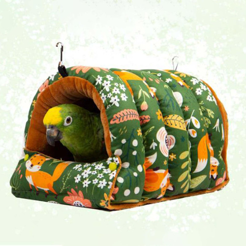 Invierno Cálido Nido De Pájaro Cama For Dormir Loro