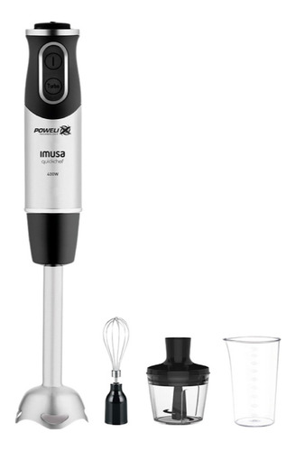 Imagen 4 de 8 de Batidora De Mano Imusa Quickchef 3 En 1