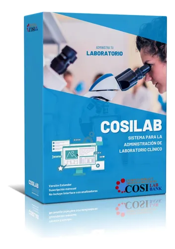comprar Software Para Laboratorio Clínico Cosi Lab Base Versión 5