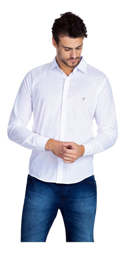 Camisa Guess Masculina Classic Icon Branca