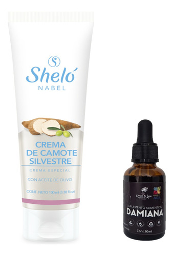 Crema De Camote Silvestre Progesterona Natural + Tm Damiana