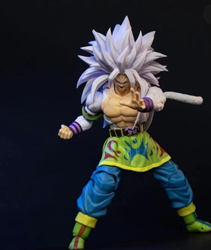 Figura Goku Fase 5 Ssj 5 Articulado De Lujo Dragon Ball