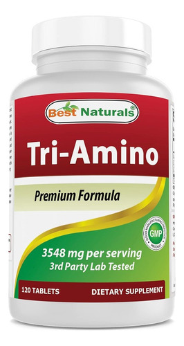 Tri-amino 3548mg Triple Potencia Inmune (120tabs) Americano Sabor Sin Sabor