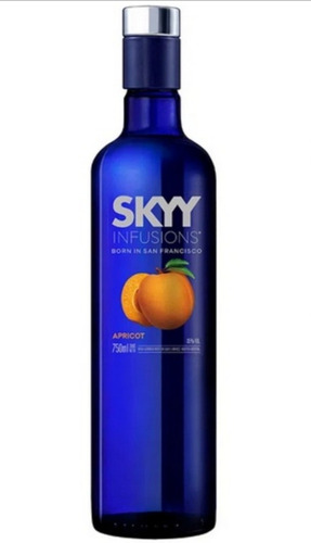 Imagen 1 de 1 de Vodka Skyy Apricot 750ml Local 