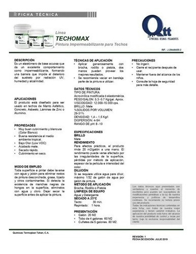 Imagen 6 de 6 de Pintura Impermeabilizante Para Techo (economica)