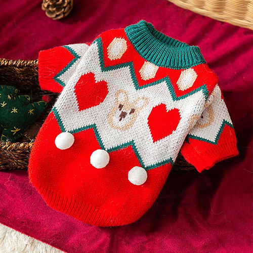 Suéter Para Perros Jersey Navideño Pets Jumper Para Perros