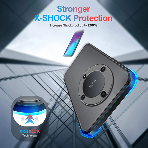 Funda Trasera Mate Con Borde De Silicona Para Honor X9a X9b X9c X8a X8b X7a X7b X7c X6a X6b Camera Protect Fundas
