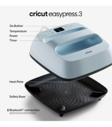 Plancha De Calor Cricut Easypress® 3 - 9 In X 9 In