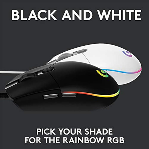 Logitech G G102 Light Sync Gaming Mouse, 8000 Dpi,