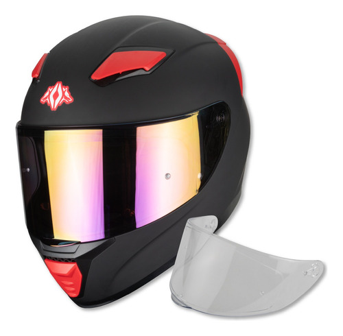 Casco Para Moto Integral Certificado Dot Ots Husky Negro