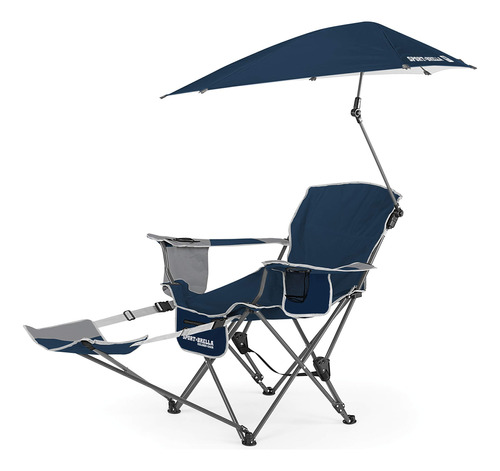 Silla Reclinable Sport-brella , Azul