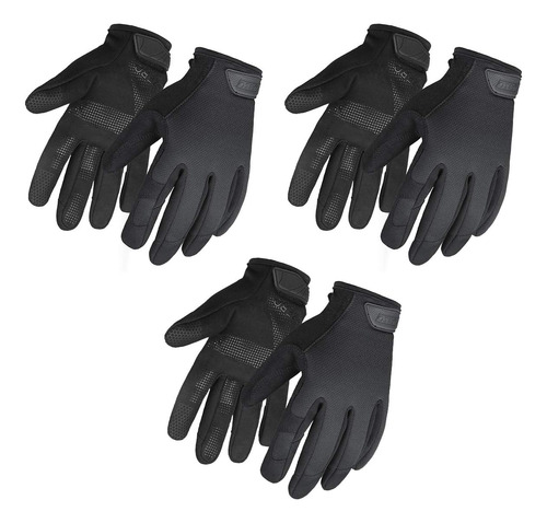 Guantes De Trabajo 3 Pares Flex Extra Grip Pantalla Tá...