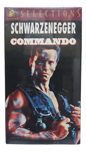 Commando Pelicula Vhs 1985 Ingles Arnold Schwarzenegger 