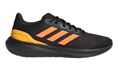 Tenis Running adidas Runfalcon 3 - Negro-naranja