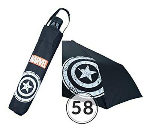 Sombrilla O Paraguas - Auto Umbrella Marvel Captain America