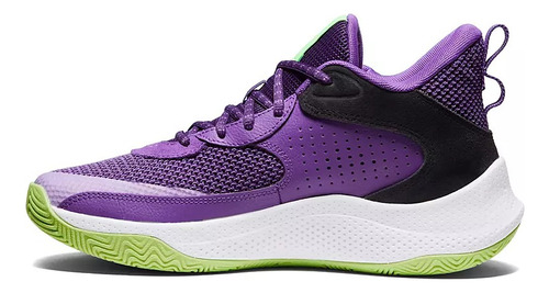 Tenis Under Armour Curry 3z 24 Mod 602042 Purpura Hombre / J