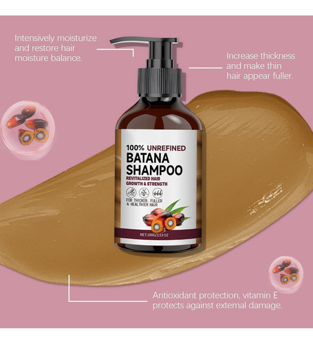 ChampĂș De Aceite De Batana Con Romero - Shampoo Nutritivo
