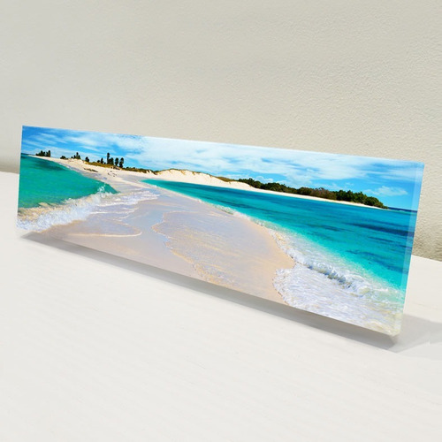 Cuadro Mdf Los Roques Medidas 40 X 10 Cm Foto Canvas