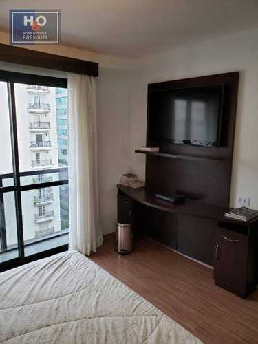 Imagem 6 de 21 de Flat Com 1 Dormitório À Venda, 32 M² - Jardim Paulista - São Paulo/sp - Fl0033