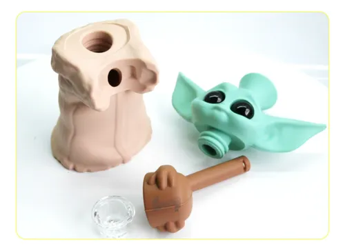 Bong Silicona Pipa De Agua + Blow En Vidrio