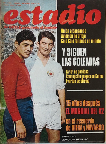 Revista Estadio N°1764 Póster De Wanderers 77(ee58