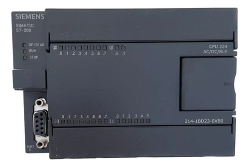 Siemens 6es7 214-1bd23-0xb0 Simatic Cpu 224 Plc S7-200