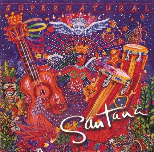 Santana  Supernatural Cd Eu Nuevo Musicovinyl