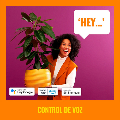 Imagen 6 de 8 de Lampara Inteligente Wifi Wiz Hero Color 12w