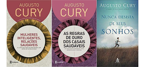 Kit 3 Livros Augusto Cury Mulheres Inteligentes + 2