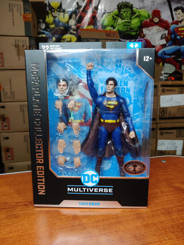 Mcfarlane Superman 1978 Platinum Christopher Reeve Nuevo