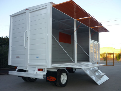 Imagen 8 de 25 de Acoplado Trailer 6 Cheques Cerrado Taller Rodante 5 Mts 4 Tn
