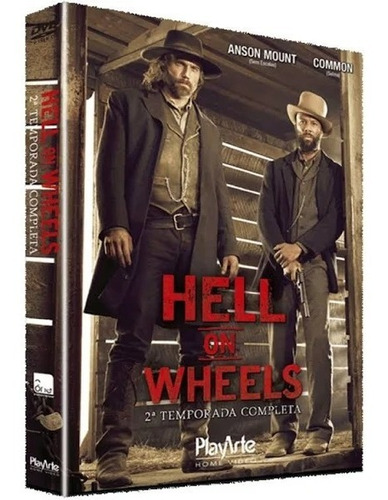 Dvd - Hell On Wheels - 2ª Temp. ( 2012 ) - Lacrado