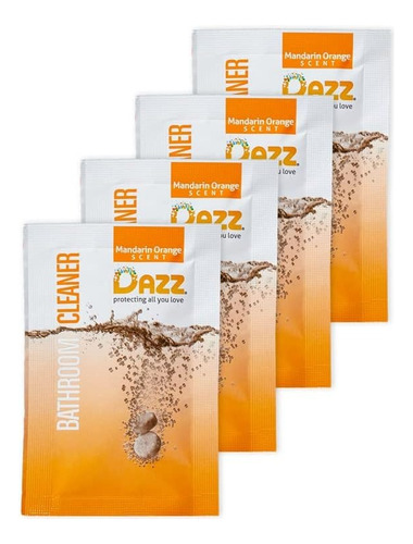 Limpiador De Baño Refill Naranja Dazz