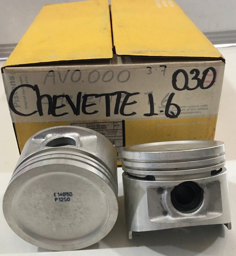 Piston Motor Chevette Motor 1600 Metal Leve Brasil Med 030