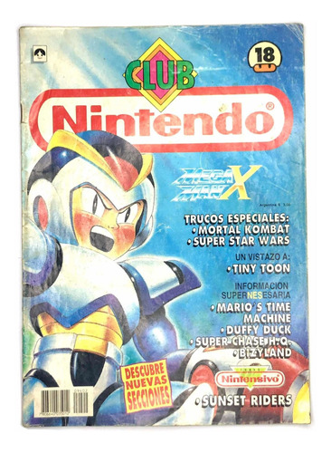 Revista Club Nintendo Número #18 1994
